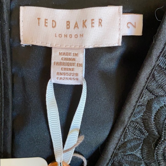 TED BAKER Soniah lace a-line lace dress sz 2/ US6 - Picture 8 of 8